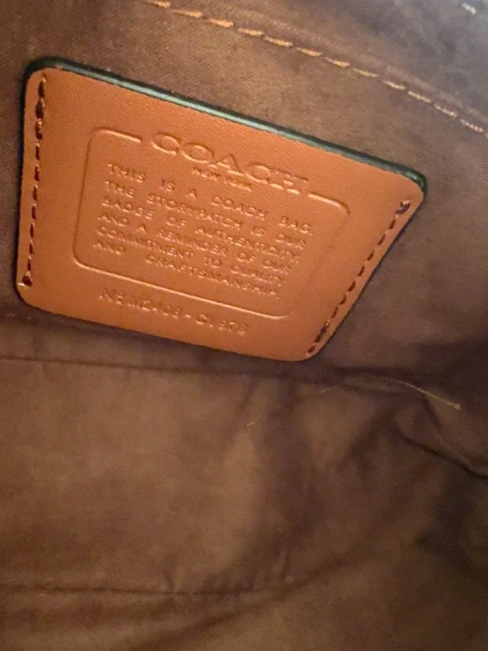 🤎COACH Teri Shoulder Bag In Signature Canvas Brown ( Same Day Shipping)🤎 - Picture 13 of 13